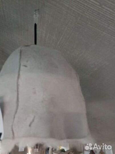 Шапка для бани и сауны меховая