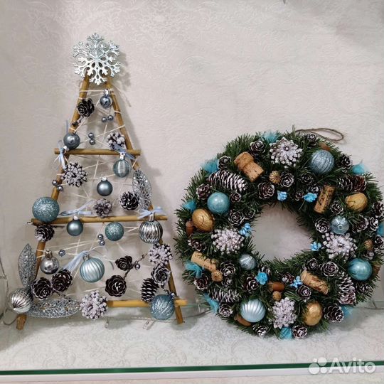 Новогодняя елка ручной работы