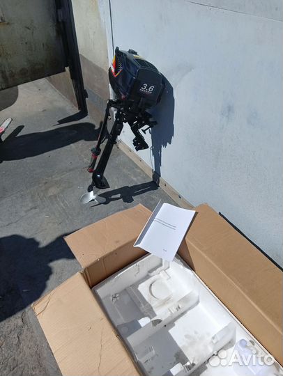 Лодочные моторы бу 3.6