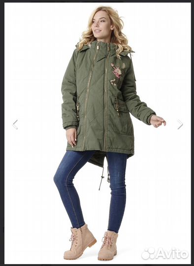 Зимняя парка (куртка) для беременных