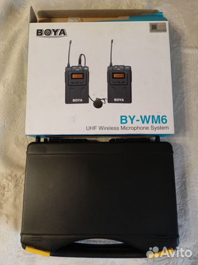 Петличный микрофон boya by-wm6