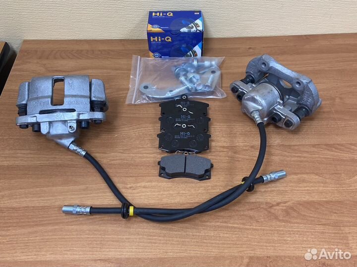 Супорта нива в сборе с колодками