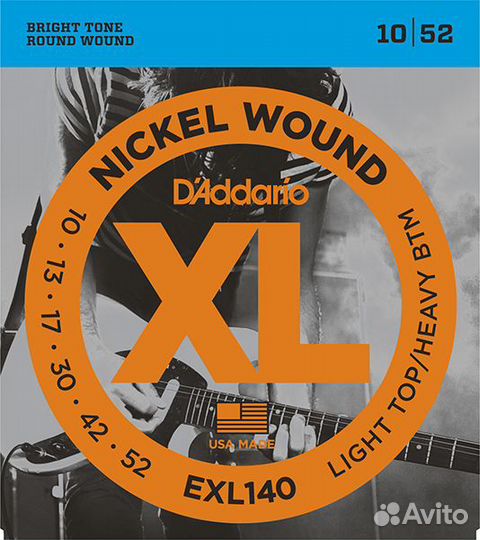 Струны для электрогитары DAddario EXL140 XL