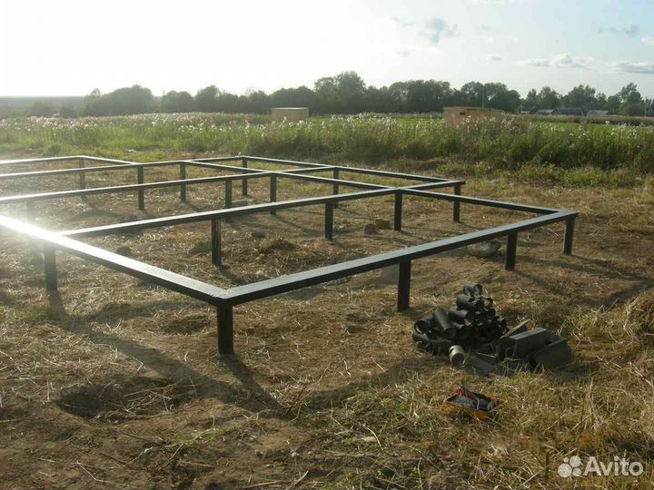 Винтовые сваи с монтажом под ключ