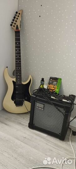 Электрогитара Yamaha rgx 512j с комбоусилителем