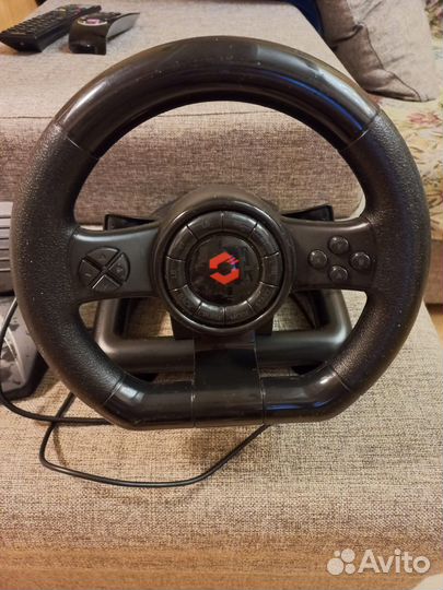 Продаю руль с педалями SpeedLink Black Bolt