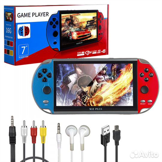 Портативная игровая консоль X12 Plus