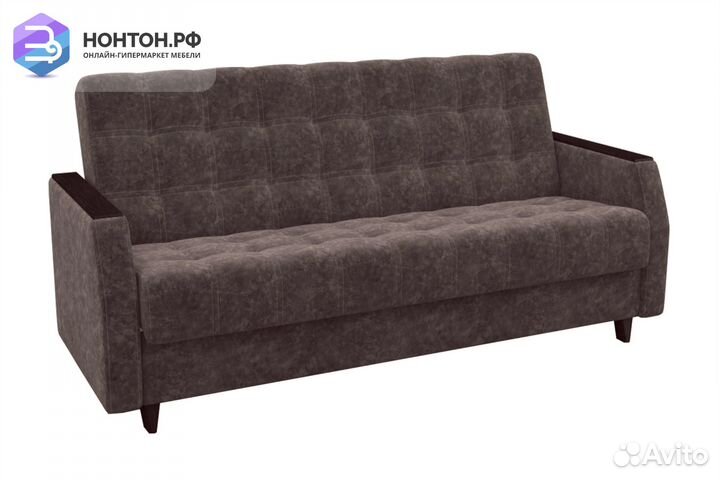 Диван книжка Феникс коричневый