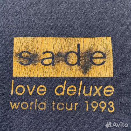 Футболка Sade Love Deluxe world tour 1993 vintage