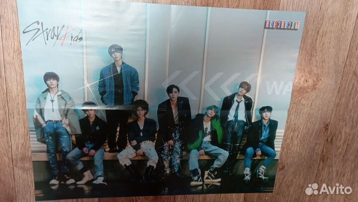 Плакат Барби и Stray kids