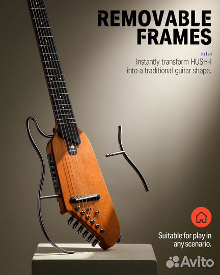 Donner hush i - Безголовая Сайлент Гитара- Новая