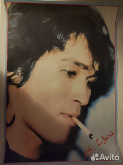 Плакат Виктор Цой