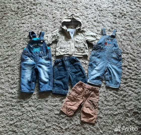Пакет вещей для мальчика 62-158