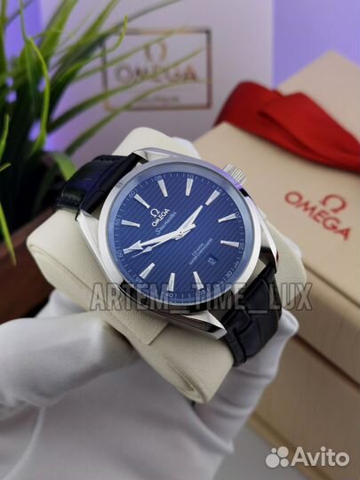 Очень красивые мужские часы Omega Aqua Terra