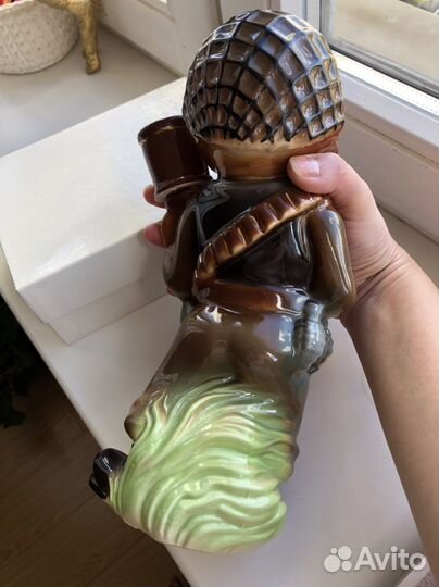 Штоф бутылка Кот - Солдат