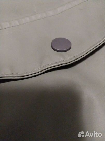 Куртка-парка zara 134 прорезиненная