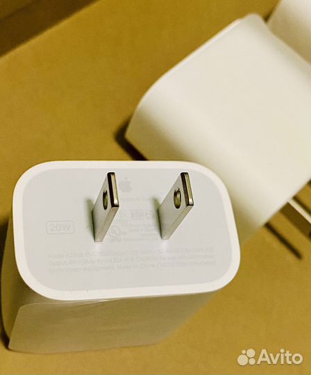 Адаптер apple 20w usb C (USA) Американская розетка