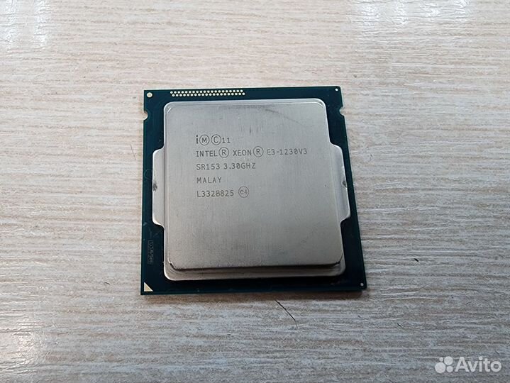 Процессор Intel Xeon E3-1230 v3, s1150