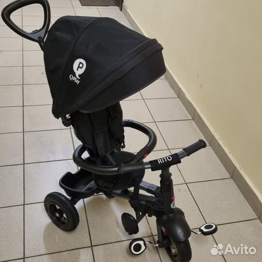 Трехколесный велосипед с родительской ручкой