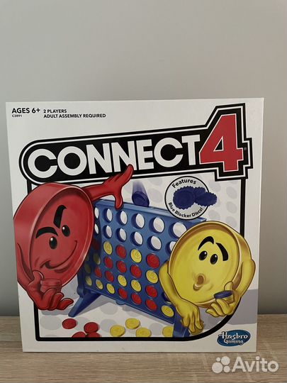 Настольная игра Connect4 (Собери 4), Hasbro
