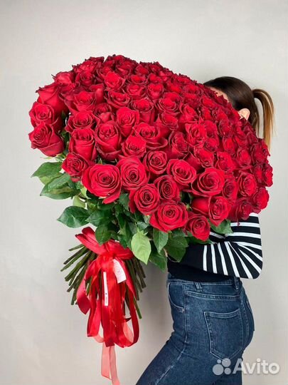 Цветы букеты розы оптом с доставкой 101, 51
