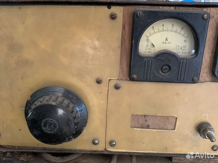 Зарядное устройство для акб СССР