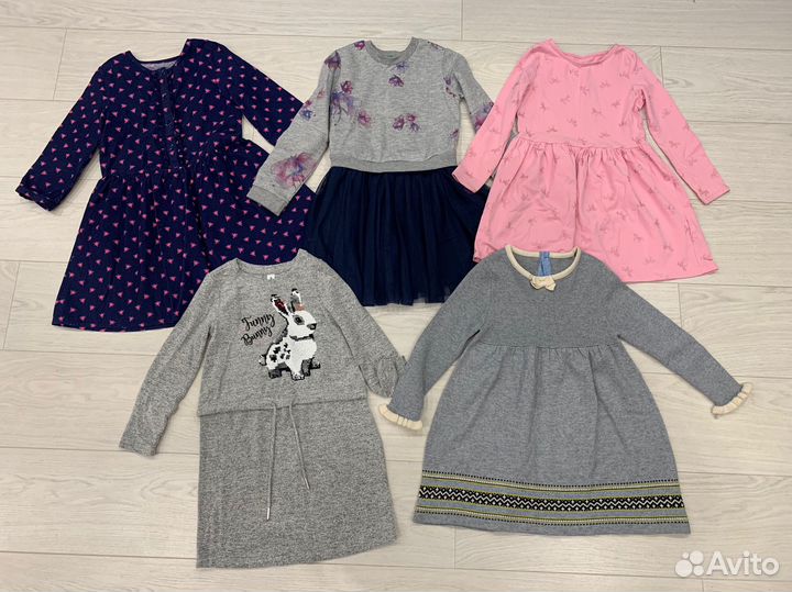 Пакет вещей на девочку 4-6 лет