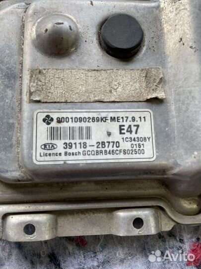 Блок ABS.Блок эбу.hyundai solaris: kia Rio