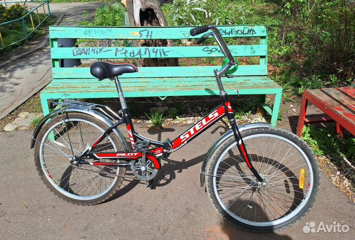 Велосипед stels складной бу