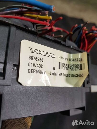 Блок предохранителей Volvo s80