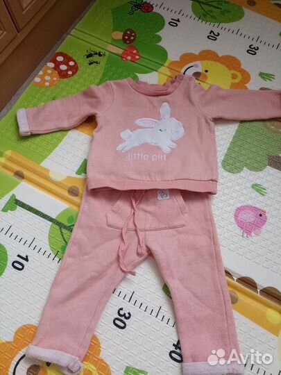 Детские вещи пакетом для девочки 74-80