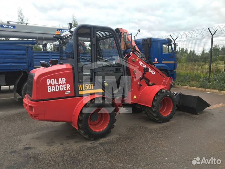 Мини-погрузчик Polar Badger WL50T, 2024