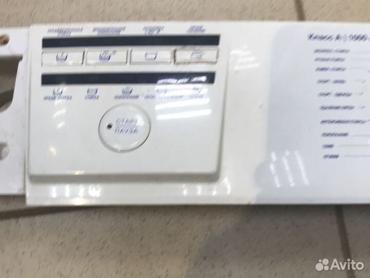 Панель управления стиральной машины c платой
