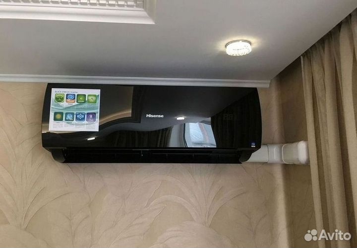 Сплит система с установкой