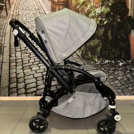 Bugaboo Bee5 Коляска Black / Mineral Light Grey