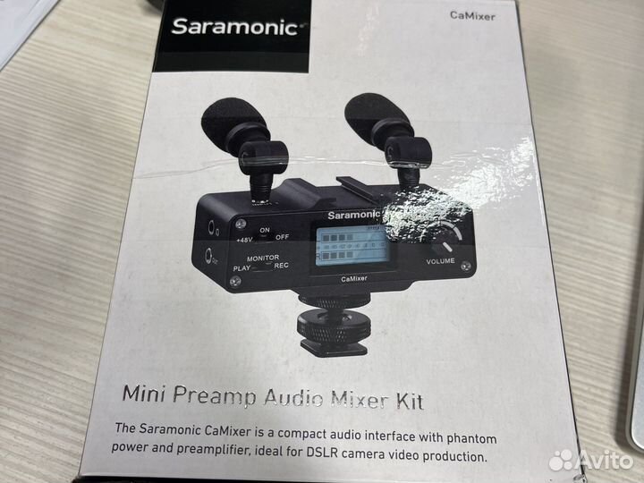 Накамерный микшер Saramonic CaMixer