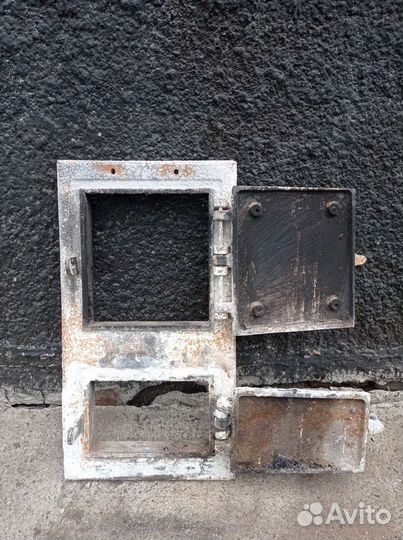 Дверца для печки чугунная