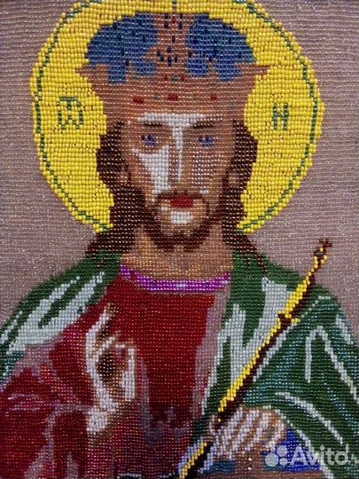 Икона из бисера 