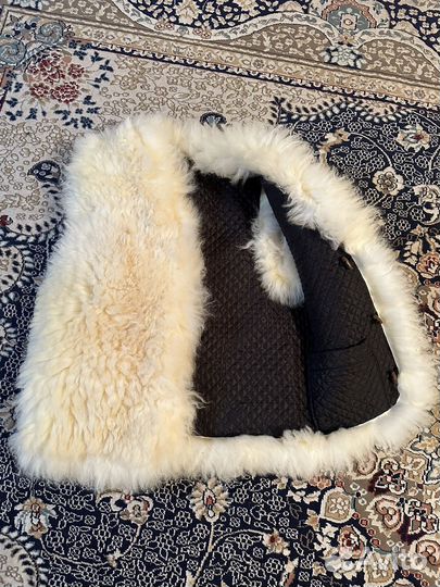 Жилет из цельной овчины