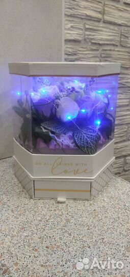 Букеты композиции из мыльных роз