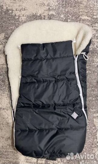 Зимний конверт в коляску