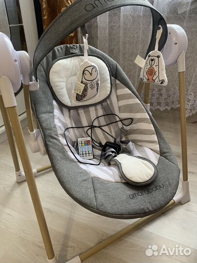 Детские электронные качели