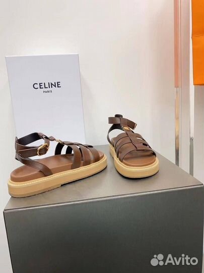 Сандалии женские Celine натуральная кожа