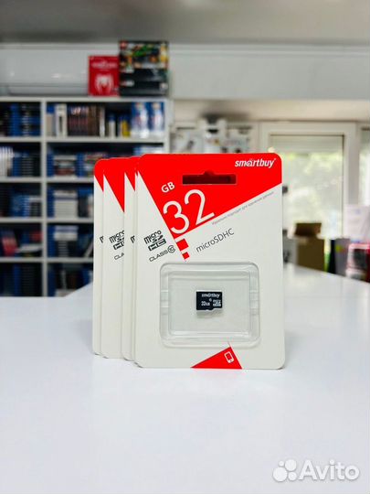 Карта памяти SmartBuy Micro SD 32Гб (class 10)