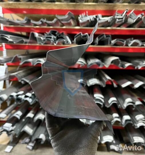 Порог Kia Sorento BL 2002-2009 Полный профиль (1мм