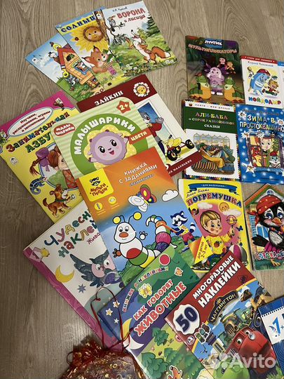 Книги, прописи, раскраски