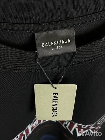 Balenciaga футболка moon