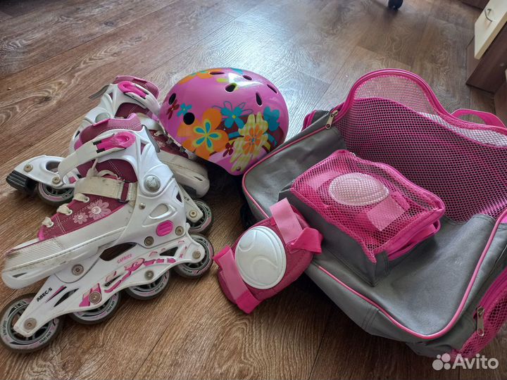 Детские ролики и защита