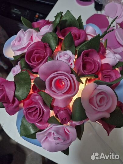 Светильник роза