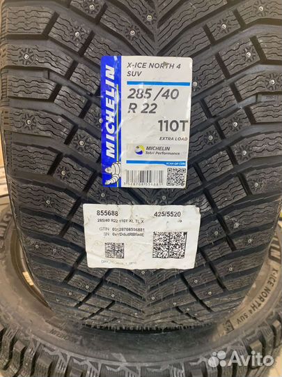 Michelin X-Ice North 4 SUV 285/40 R22 110T